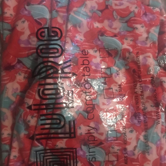 Lularoe Disney Tween Ariel the little mermaid NWT - Picture 1 of 2